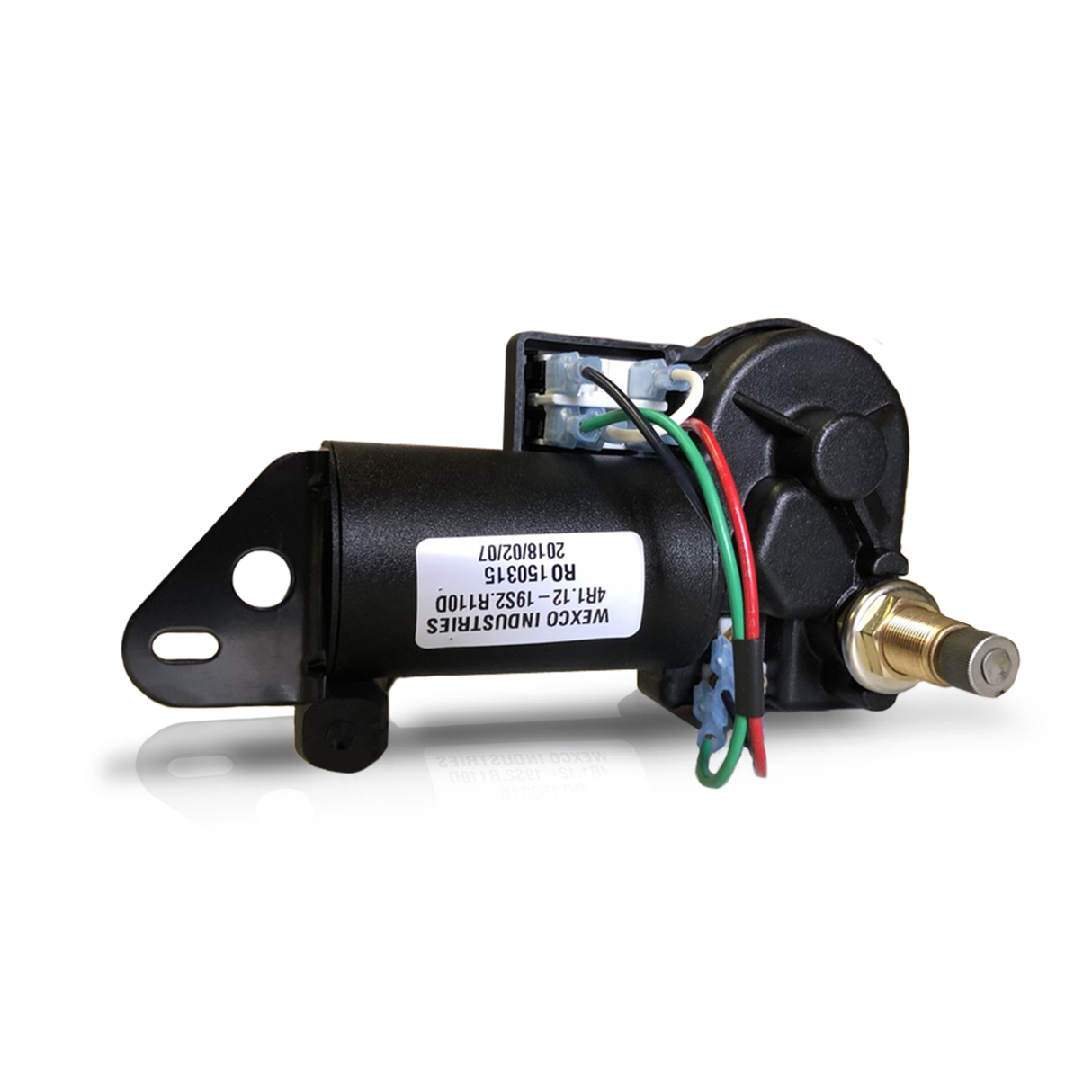 4R1.12-19S2.R110D - One and a half inch (1.5") shaft, 12V With Two-Speed Switch Installed