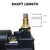 4R1.12.L110D -  Left Hand Park - One and a half inch (1.5") shaft, 12V