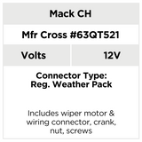 AX9103 Mack Truck Commercial Wiper Motor